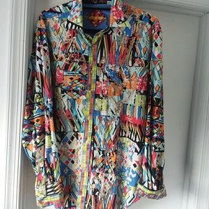 Robert Graham Mens XL sports shirt